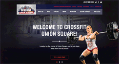 Desktop Screenshot of crossfitunionsquare.com